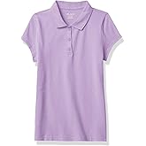 The Children's Place baby-girls And Toddler Short Sleeve Ruffle Pique Polo