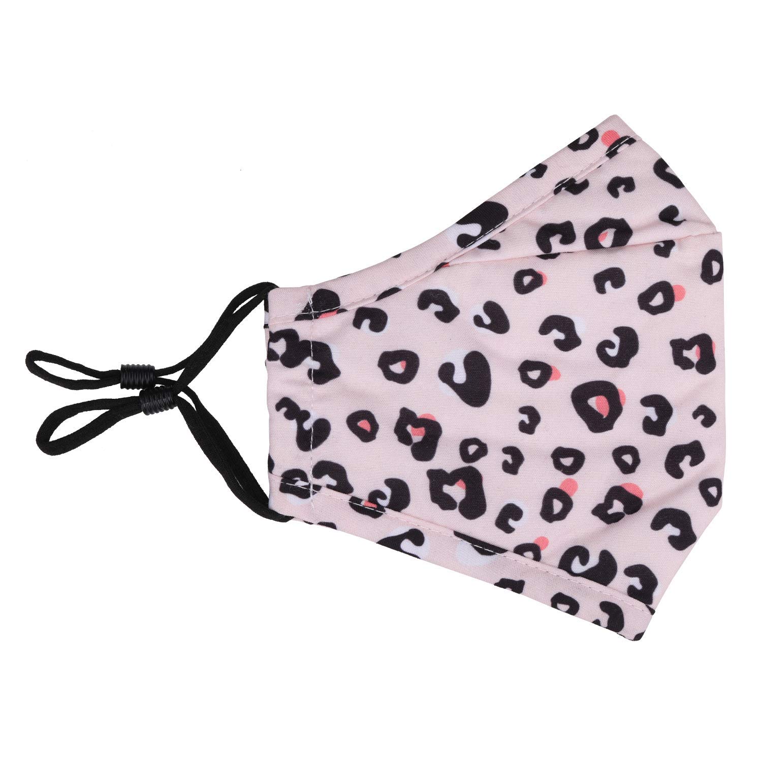 Trimming Shop Reusable Face Mask Washable Face Covering Bandana Face Mask, 3 Layer Cotton Face Mask Breathable Fashion Face Mask for Protection Against Pollution, White, 10pcs