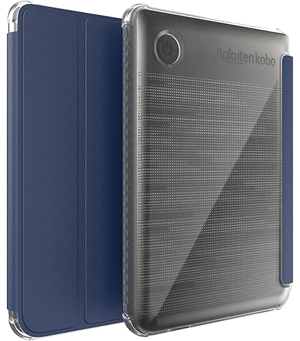 Housse Kobo Housse Transparente Kobo Pour Clara Colour Et Clara BW - Protection Silicone écologique Avec Veille Automatique