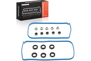 A-Premium Engine Valve Cover Gasket Set Compatible with Honda, Acura Models - 2008-2018 - Accord, Accord Crosstour, Crosstour