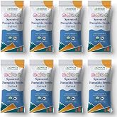 Snacks Solutions Organic Salted Sprouted Pumpkin Seeds, 2 oz (Pack of 8) | USDA Organic Sprouted Pepitas, 4g Plant-Based Protein, Vegan &amp; No Added Sugar, Healthy Ready-to-Eat Salted Seed Snack.