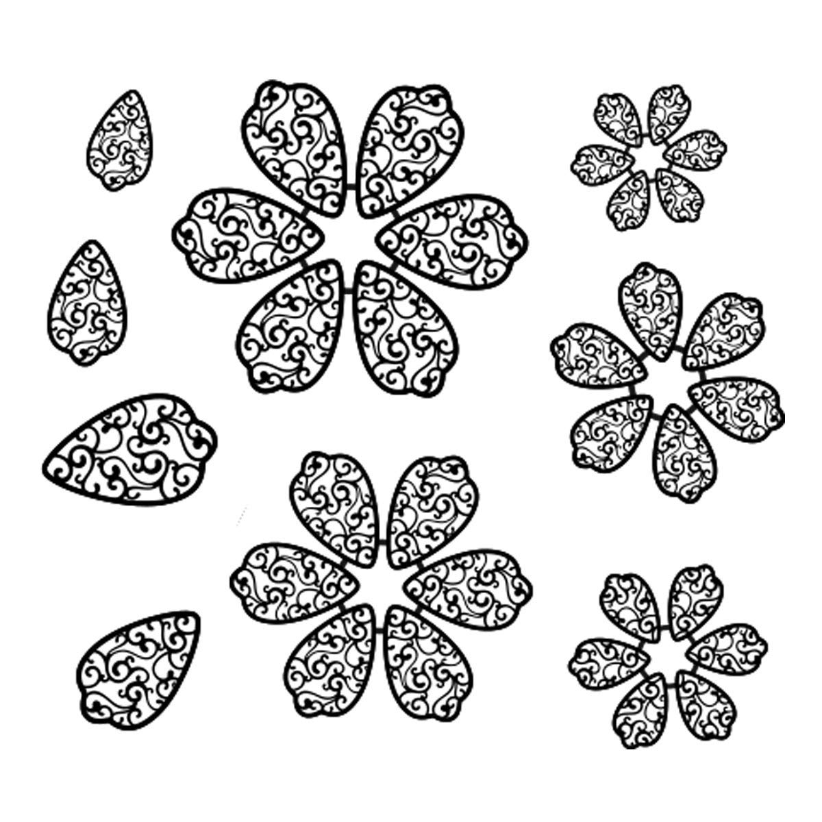 Spellbinders "Flower Play" Stamps