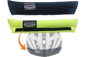 Sweat Buster Bike Helmet Sweatband – Stops Sweat Dripping, Keeps You Cooler, Premium Comfort, Simple Helmet Integration & Quick Removal for Washing. Mountain Biking, Road Biking or Any Cycling.