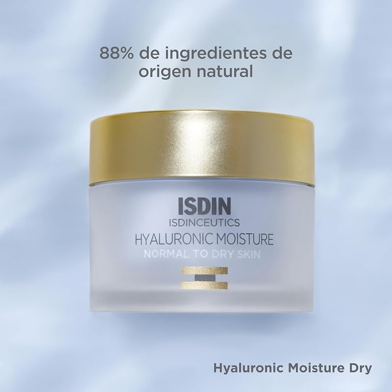 Isdinceutics Hyaluronic Moisture Normal, Crema Hidratante para Piel Normal a Seca con Ácido Hialurónico, 50 g — foto 4 de 7