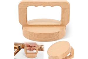 Block Printing Baren,Beech Wood Ergonomic Handle Printmaking Supplies for Even Pressure&Crisp Prints,Professional Baren Print