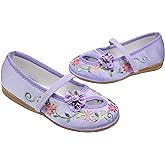 CCJRLM Mirabel Isabela Shoes for Girls Costume Cosplay Dress Up Embroidery Mary-Jane Ballet Shoes