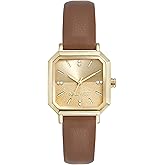 Nine West Women's Genuine Crystal Accented Strap Watch