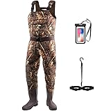 DRYCODE Waders for Men with Boots, Waterproof
