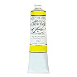 M. Graham Artist Oil Paint Cadmium Yellow Light 5oz
