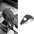 BETTERHUMZ Car Gear Shift Lever Knob Cover Trim for BMW G20 G22 G29 330i 340i M340i 2 3 4 X3 X4 Z4 IX3 I4 Series for Alcantara Wrap Modified Decoration Interior Accessories