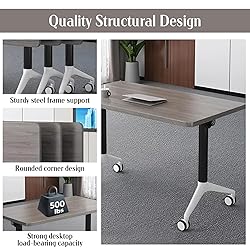 SOIUDNEB Conference Table,Wooden Folding Conference