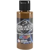 Createx Airbrush Paint, Wicked Detail Sepia, 2 oz (W070-02)