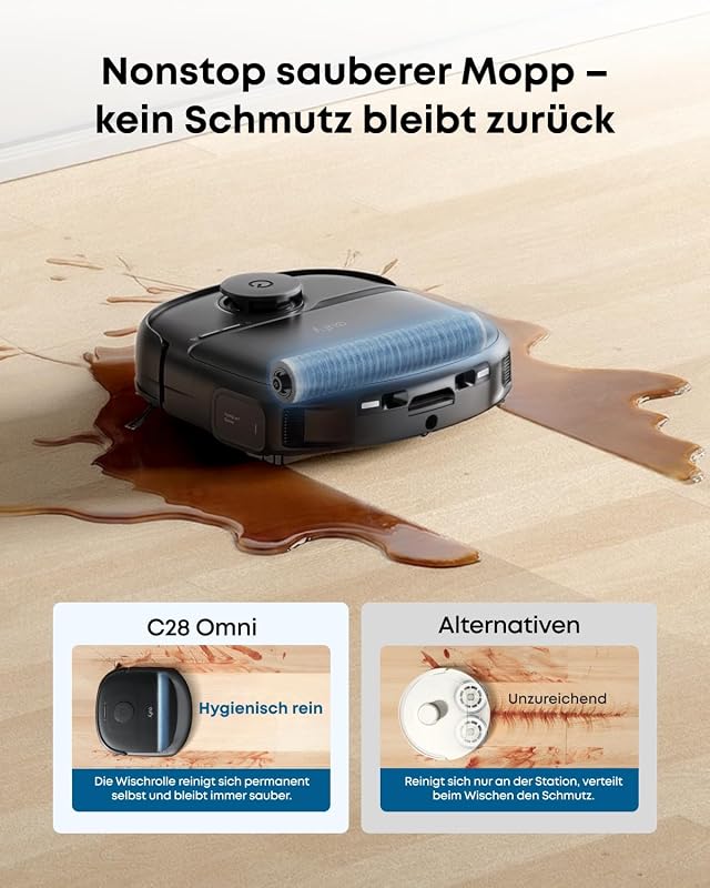 HydroJet C28 Saugroboter mit Wischfunktion, Neuheit 2026 von Anker