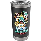 Marvin The Martian Greetings Earthlings Stainless Steel Insulated Tumbler