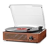 Record Player for Vinyl with 2 Build-in Speakers LP