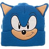 Sonic The Hedgehog 3D Collectors Edition Costume Beanie , Blue , One Size