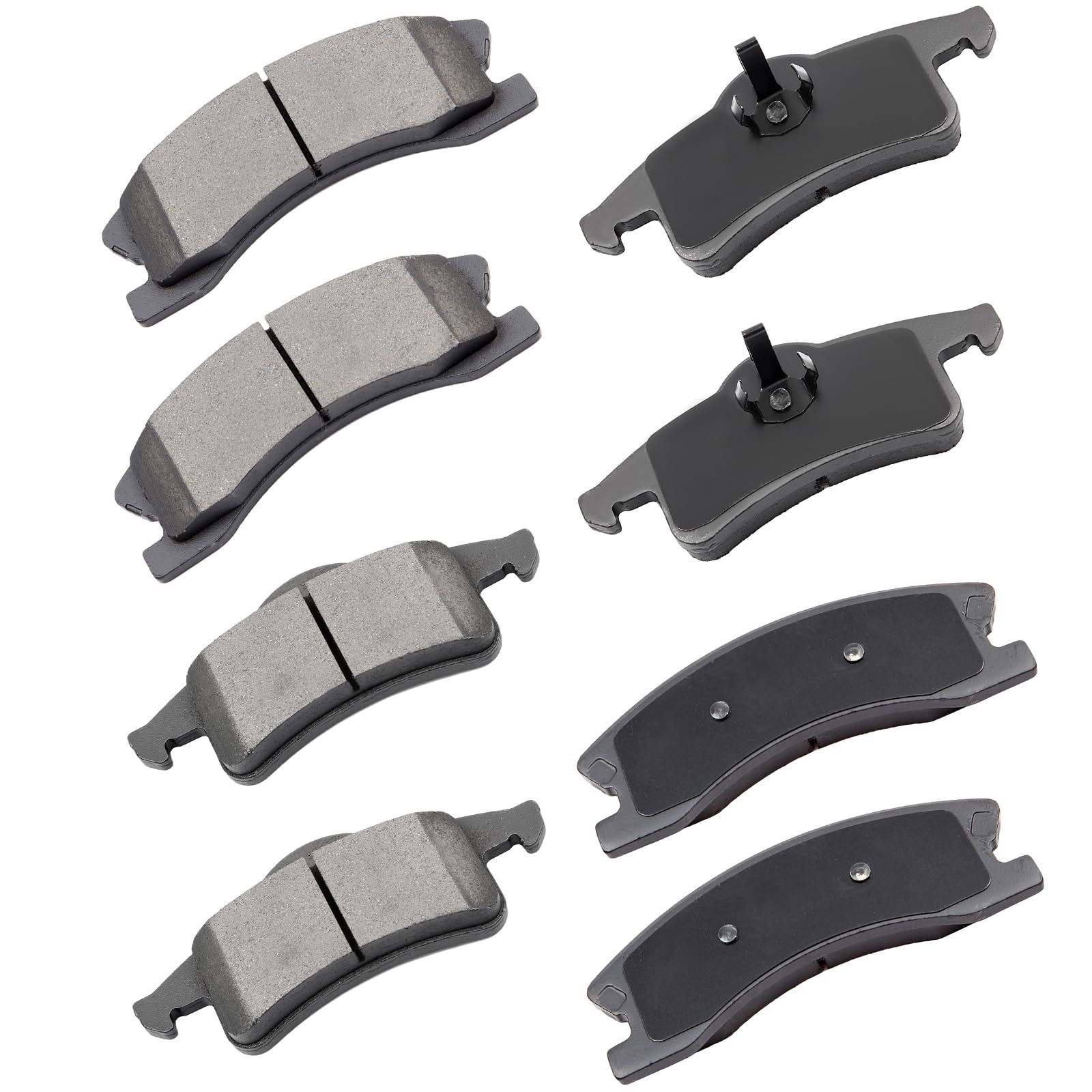 cciyu D945 D791 Front Rear Ceramic Brake Pads Kits 8pcs fit For 1999 ...