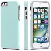 CellEver for iPhone 6 / iPhone 6s Case - Dual Guard Series, Military Grade Protection, Slim-Fit, Sturdy Shock Absorbent Phone Cover (Mint)