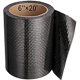 PlusRoc RV Underbelly Material Flex Belly Tape Tear Repair Patch(6'' x 20') | Waterproof Permanent Sealing Adhesive for Mobile Home, Camper Travel Trailer