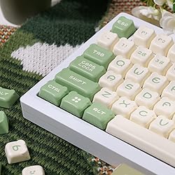 Akko Keycaps Set, Matcha Bear OEM Profile 122-Key