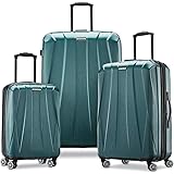 Samsonite Centric 2 Hardside Expandable Luggage with Spinner Wheels, Emerald Green, 3-Piece Set (20/24/28)