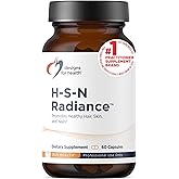 Designs for Health H-S-N Radiance - Hair Skin Nails Vitamins for Women and Men - Promote Healthy Hair, Skin Elasticity & Strong Nails with Vitamin C, Biotin, Keratin & Botanicals (60 Capsules)