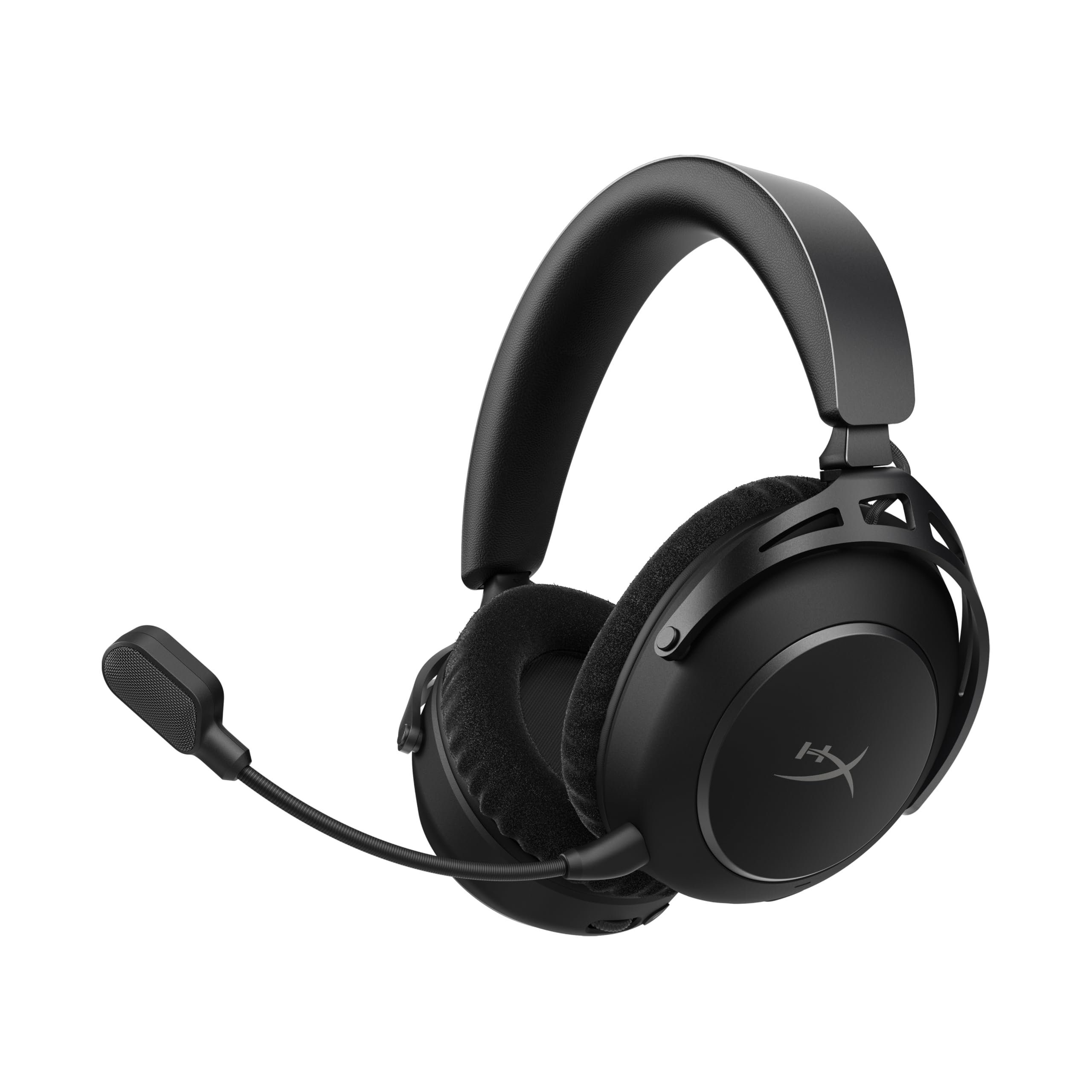HyperX Cloud Alpha 2 Wireless Gaming Headset – 250 Std Akkulaufzeit, 53-mm-Doppelkammer-Treiber, Bluetooth & 2,4 GHz, RGB-Basisstation, Mikrofon, PC, PS5, PS4, Switch, Mobile, Schwarz
