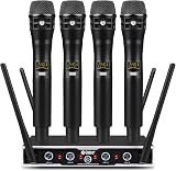 D Debra UHF Wireless Mic System 4x16 Channels 4 Handheld mics 80m