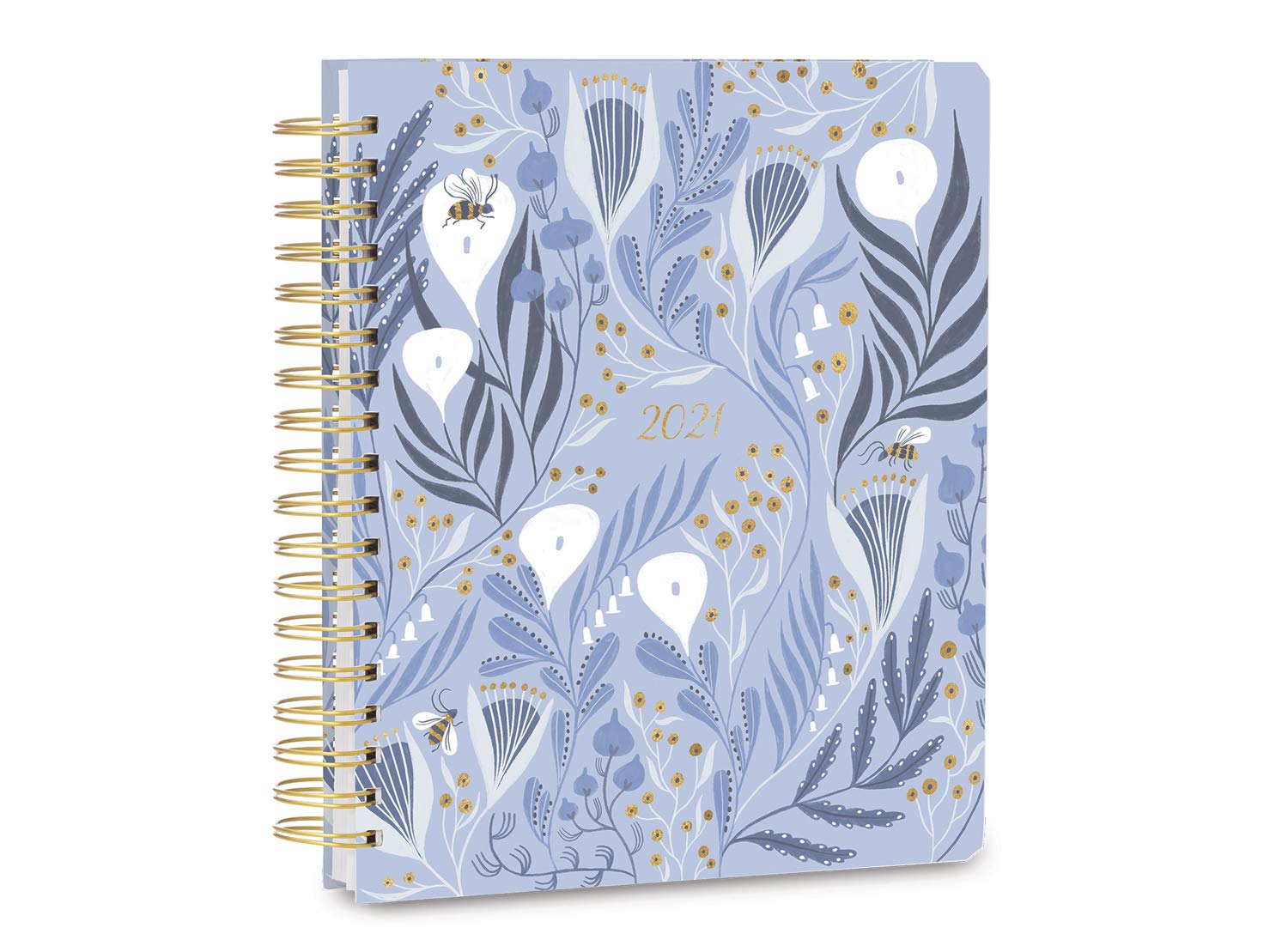 Garden Bee Wildflowers August 2020 - December 2021 17-Month Planner