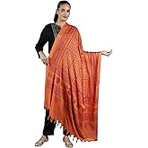 Exotic India Hare Ram Hare Krishna Prayer Shawl from Banaras | Poly Cotton Religious Clothes