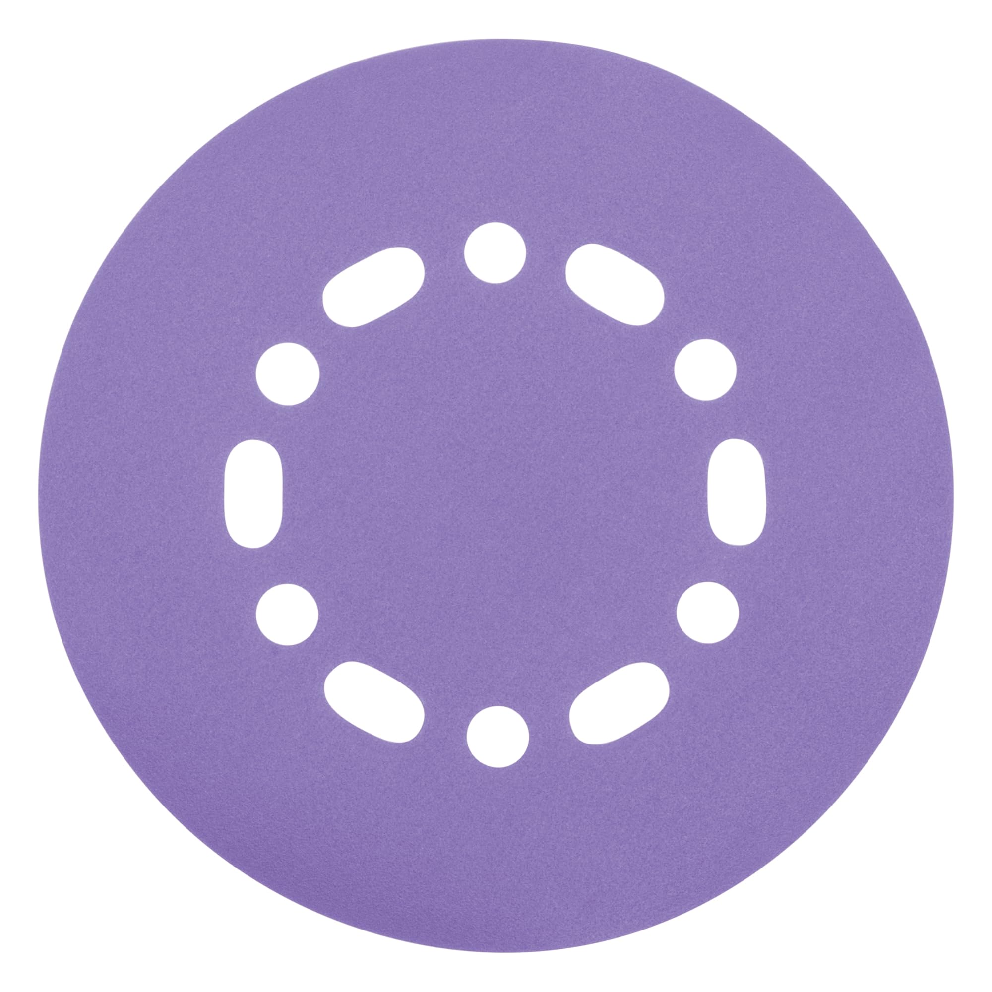 Trend Aluminium Oxide 150mm Random Orbit 240 Grit Abrasive Sanding Disc, AB/150/240A/B, Pack of 50