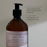 ENA Living Cedar Scented Lotion 500ml | Dry Sensitive Skin Face Body Moisturiser view 3
