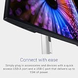 Dell U2724DE UltraSharp 27 Inch QHD 2560x1440 IPS Black 120Hz Thunderbolt view 3