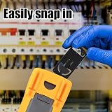 NQEUEPN Magnetic Hanging Strap Kit for Fluke Digital Multimeter Black view 6