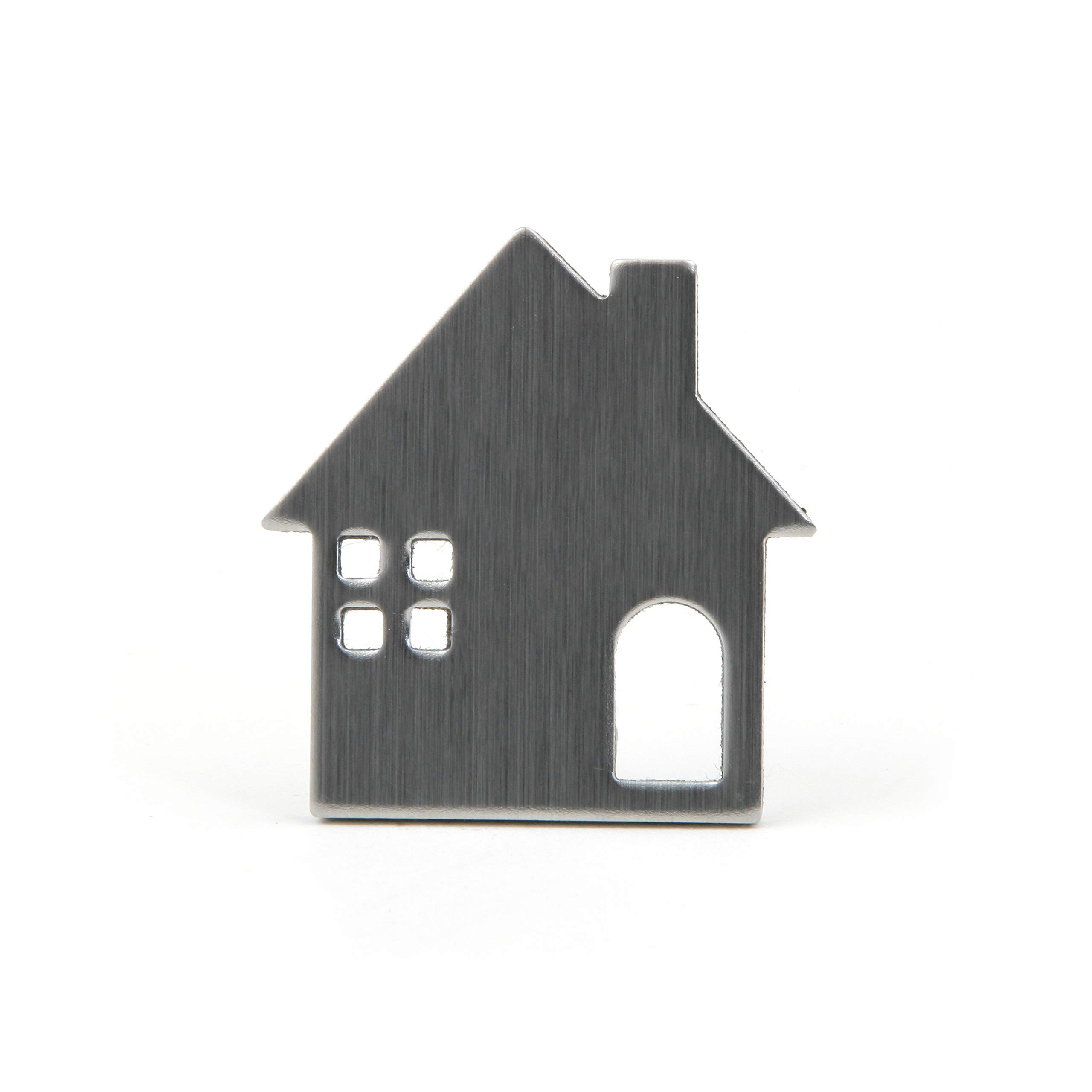 Mopec M550 House Silhouette Magnet, 4.5 x 4 cm, Metal, Multicoloured, One Size