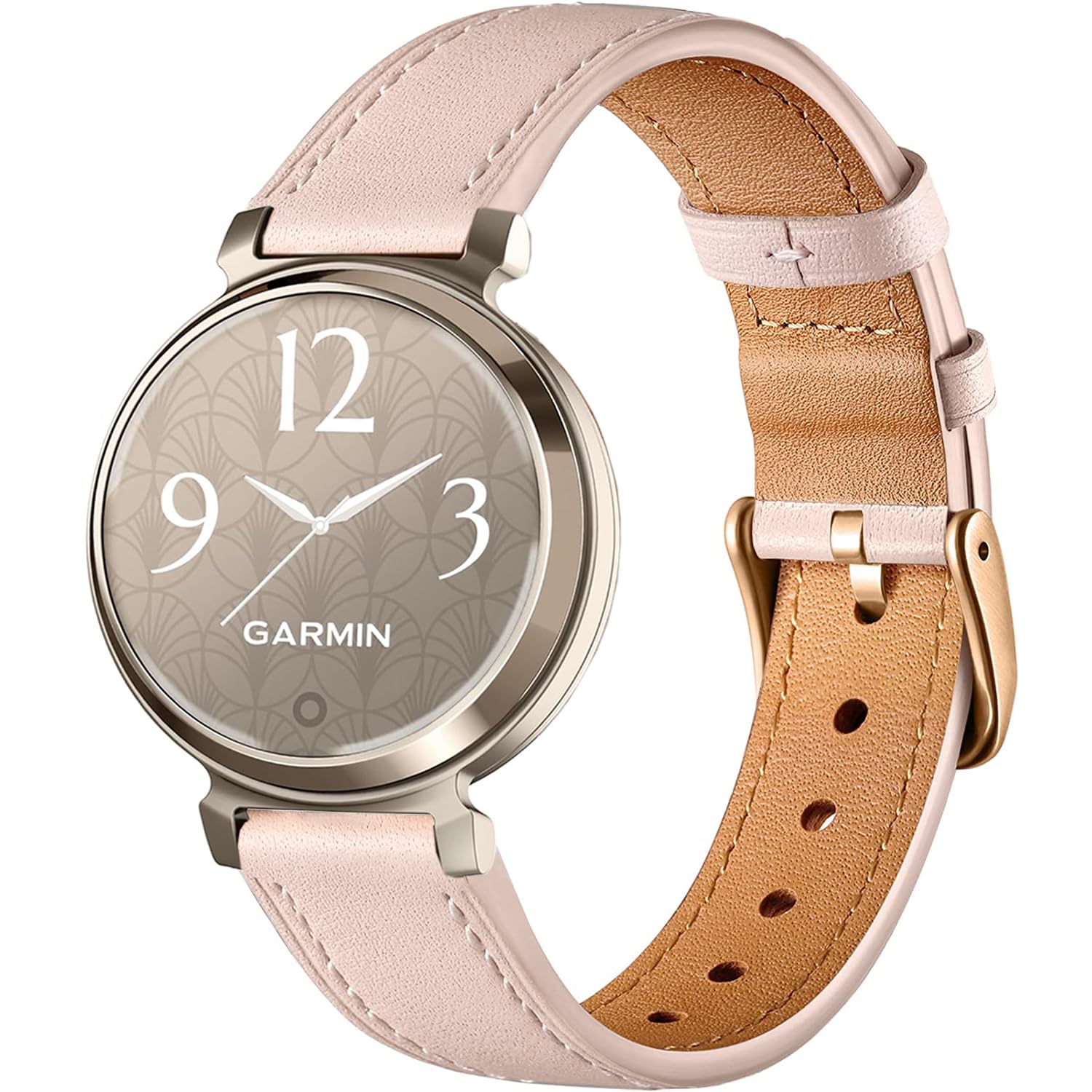 Issinlky Leather band for Garmin Lily 2, 14MM Business Band for Garmin Lily 2 Gentlemen Ladies