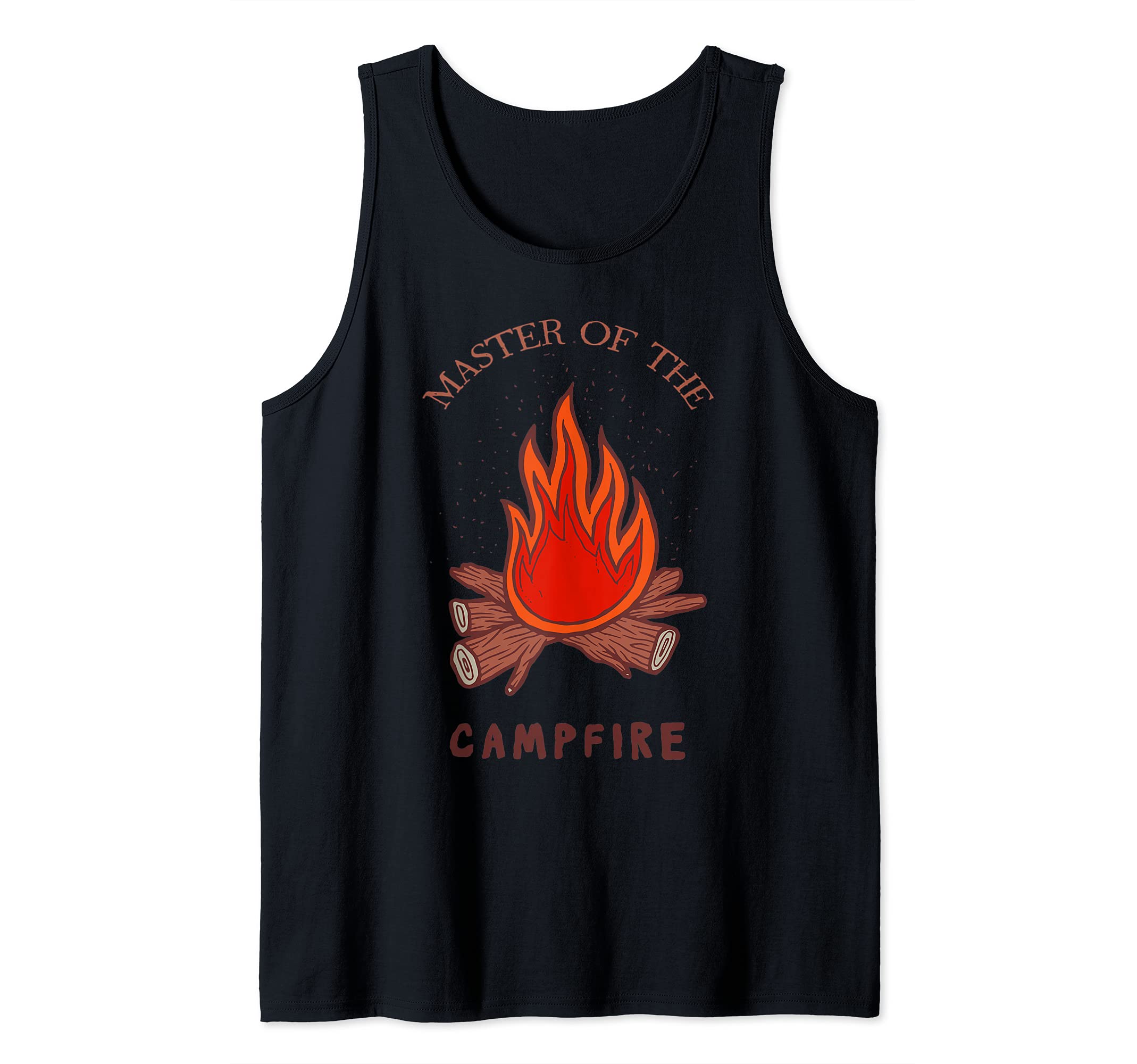 Master Of The Campfire Camping Camper Grill Outdoor Hiker Tank Top