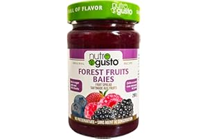 NutroGusto Jams – Fruit Preserve Spread – 290 g (Forest Fruit)