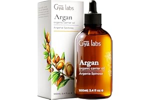 Gya Labs Argan Hair Oil - 3.4 Fl Oz - for Scalp Health, Strengthens & Protection from Damage