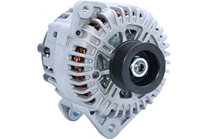 ENTURBO 11256N New Alternator Fit for 2007-2019 Nissan Armada Frontier Pathfinder Titan Xterra, 2008-2010 Infiniti QX56, 2009-2012 Equator, 12V 130A 7-Groove Pulley 11256 23100-ZH00A 23100-ZH00B TG15C113