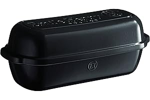 Emile Henry Italian Bread Loaf Baker | Charcoal