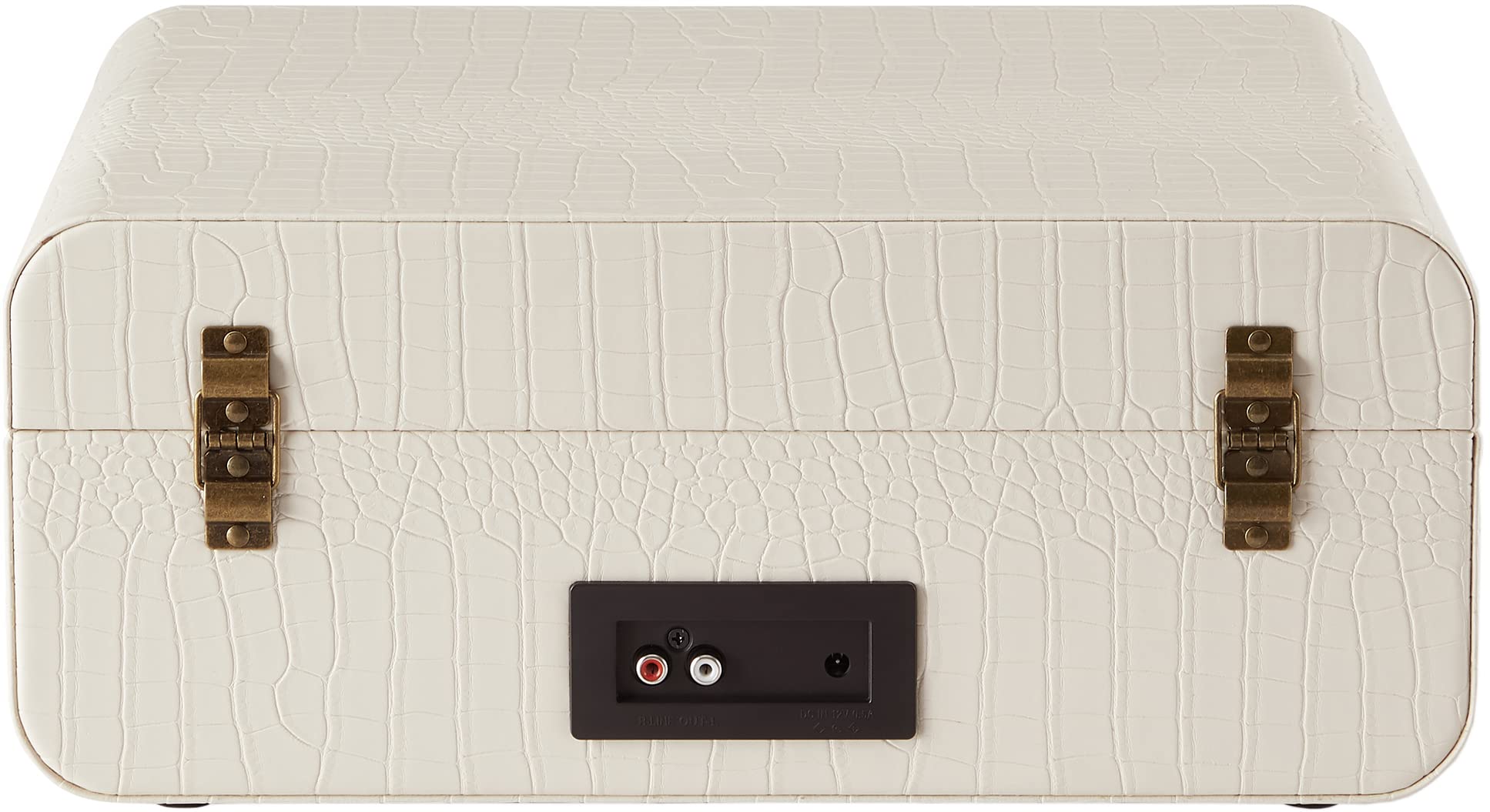 Crosley CR6255A-CC Mercury Vintage 3-Speed Bluetooth in/Out Turntable with Built-in Speakers, Cream Crocodile