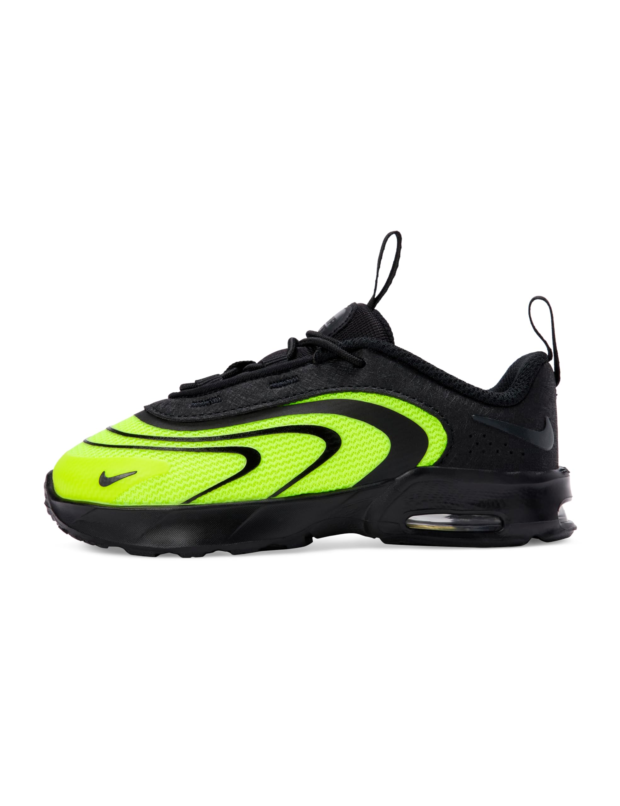 Nike Big Kid’s Air Max Fire Shoes, Volt/Dark Smoke Grey-Barely Volt-Black, 4Y