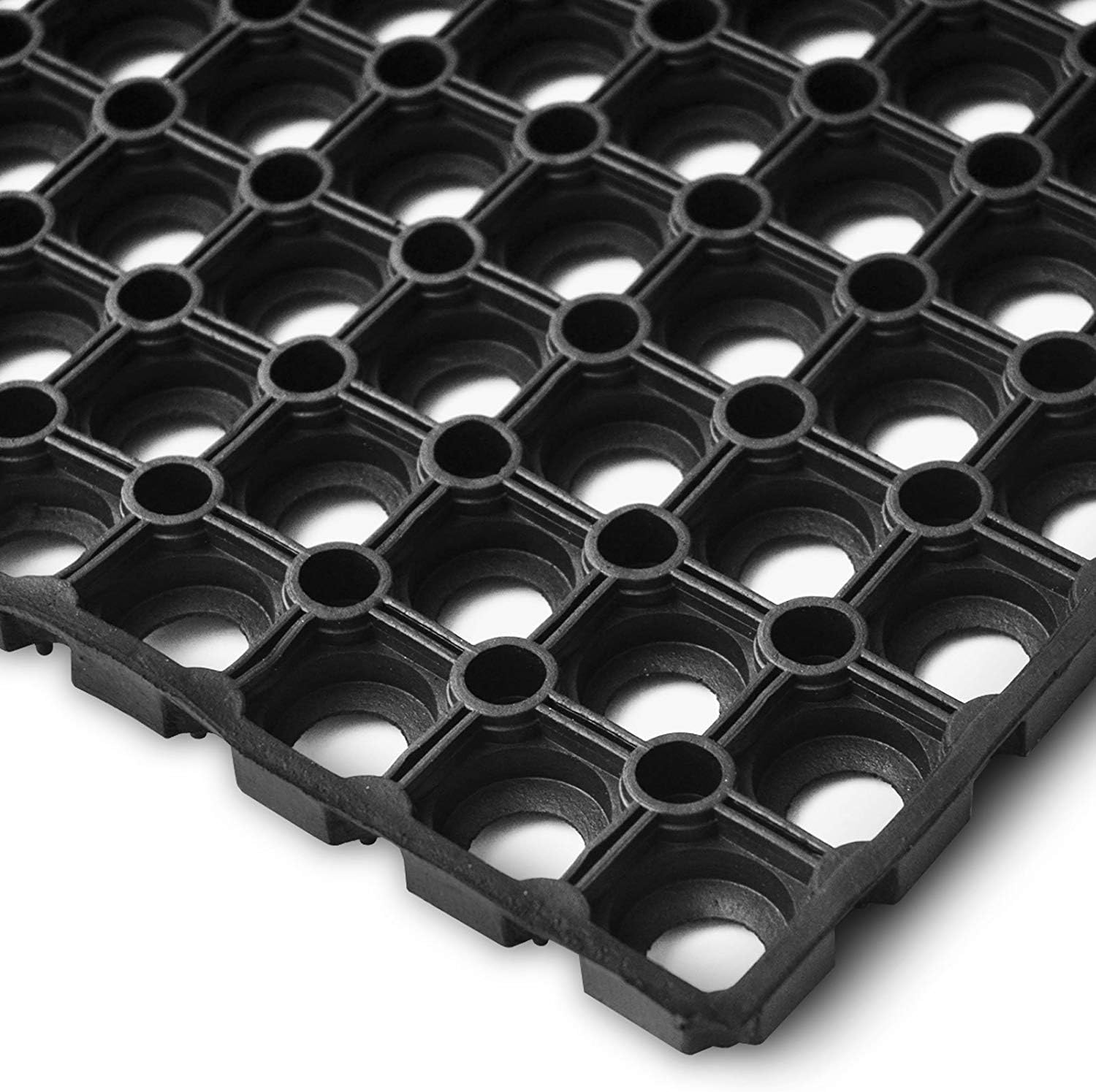 Eureya Zerbino Antiscivolo 60x40 Cm Con Stampa Divertente – Tappeto Ingresso In Gomma, Facile Da Pulire