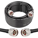 35ft KMR240 N Male to N Male Ultra Low Loss Coax
