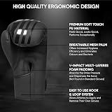 WFX Leather Boxing Gloves 10 oz Professional MMA Sparring Kickboxing Muay Thai view 5