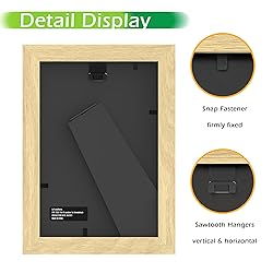 FrameWorks 2-Pack, 4x6 Picture Frame, Natural Oak