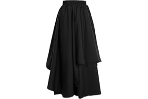 ライフパレット Life Palette Japanese Style Samurai Hakama Harem Pants Men Women Yoga Ninja Pants Black… One Size