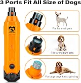 Casfuy 6-Speed Dog Nail Grinder Newest Enhanced Quiet Rechargeable Electric view 5