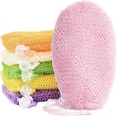 6 Pack Mesh Soap Bags for Soap Bars, Hangable Bar Soap Pouch, Soap Pouch for Shower with Drawstring Closure, Colorful Soap Saver Bag for Body Wash, 3.9 * 6 in